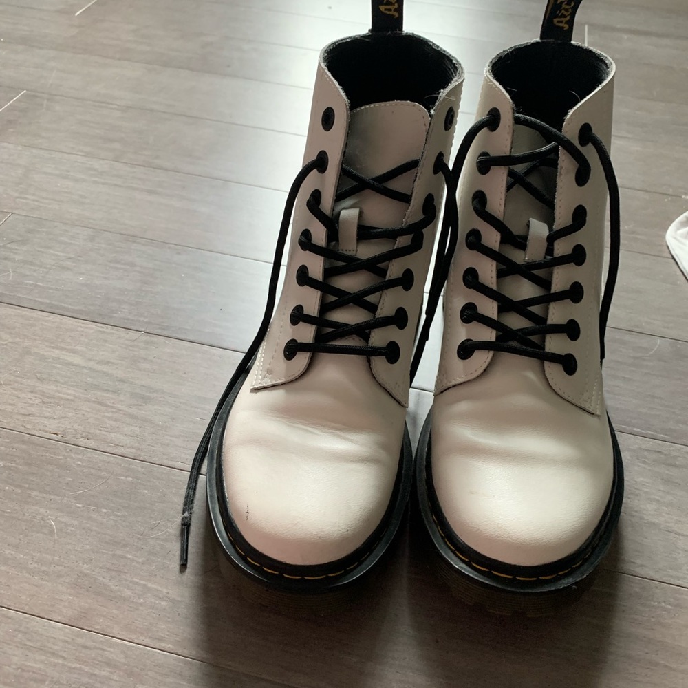 White Dr. Martens